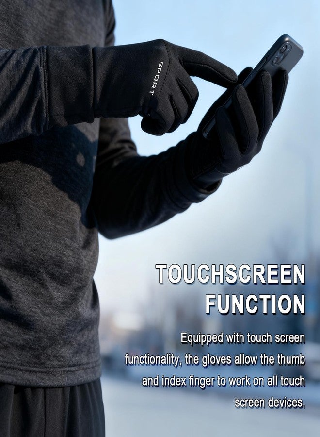 Leuceiy Winter Gloves for Men Women Anti Slip and Warm Touch Screen,Sports Driving Daily Work for Cold Weather Mens Winter Gloves - Image 5